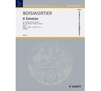 Sechs Sonaten Joseph Bodin de Boismortier Book [Softcover] 3 Flutes Schott Music