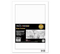 SECO 25mm Mitred Snap Frame, 8.5"x11", White, Pack of 10 (SN8511WHITE)