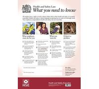 Seco Health and Safety Poster, A2 (420mm x 594mm) - 0.5mm PVC White FWC80