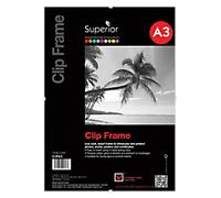 Seco A3 Clip Frame CLIPA3 32 (W) x 1.5 (D) x 44 (H) cm CLIPA3