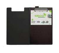 Seco Foldover Clipboard A4+ - PVC - Black (570-PVC-BK)