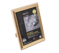 SECO A4 Premium Certificate & Picture Frame with Perspex Safety Glass - Gold