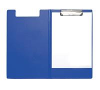 SECO A4 PVC Foldover Clipboard | Blue | Pack of 12 | Document Holder