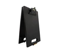SECO A4 Weatherproof Clipcase Clipboard with Calculator | Black | Pack of 6