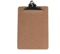 SECO A5 Masonite Clipboard with Heavy Duty Clip - Pack of 12