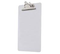 Seco Clipboard CHDCH-FS-SS White A4, Foolscap 23 (W) x 35.5 (H) cm Acrylic & Metal