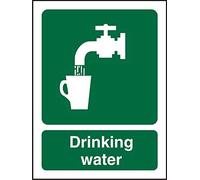 First Aid Sign Drinking Adhesive Plastic 20 x 15 cm