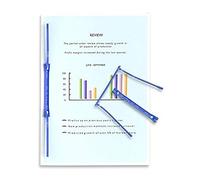 Seco E-Clip Plastic Filing Clip - Blue (Pack of 100)