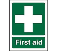 Seco First Aid Sign, 150mm x 200mm - 2mm Prestige Acrylic with Double Sided Backing