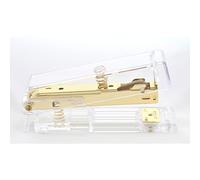 SECO Half Strip Acrylic Stapler - Yellow Gold, Capacity: 25 Sheets, Staples Size: 24/6, 26/6