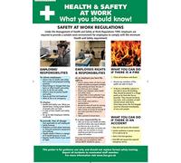 Seco Health & Safety At Work - What You Should Know! Poster, A2 (420mm x 594mm) - 0.5mm PVC