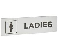 Seco Reversed Printed Acrylic Ladies Sign