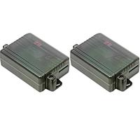 Seco-Larm HL-951T1-SQ Pack of 2 Enforcer HL-Series RF Transmitters; 1-Button; 917MHz Frequency; 5 Individually Programmable Output Modes; LED Indicator; Programming by Switch