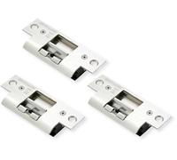 Seco-Larm SD-995C-D3Q Pack of 3 No-Cut Electric Door Strikes, Fail-Safe, 12/24VDC, High Strength, Stainless Steel Keeper, UL Listed