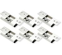 Seco-Larm SD-995C-D3Q Pack of 6 No-Cut Electric Door Strikes, Fail-Safe, 12/24VDC, High Strength, Stainless Steel Keeper, UL Listed