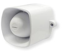 Seco-Larm SH-816S-BQ Self-Contained Siren, 120dB Warble-tone Siren, 25W Speaker, Audio Input For Broadcasting Messages Or Audio Playback, IP65 Weatherproof For Outdoor/Indoor Use, White