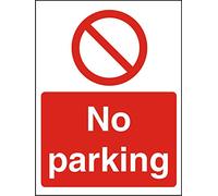 Seco No Parking Self Adhesive Vinyl Sign