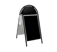 Seco Pavement Sign Metal Black TAB-1A/23BLK