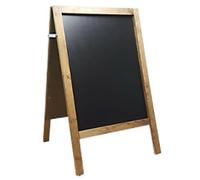 Seco Pavement Sign Wood Brown Weather proof WAB-1/MDW