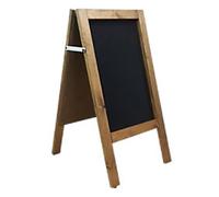 Seco Pavement Sign Wood Brown Weather proof WAB-1/SDW