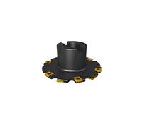 SECO R335.19-02.50-0.15-4 Disc Full Side Milling Cutter, Arbor, Cutting Diameter 02.50 inch, Cutting Width 0.156 inch, Bore Diameter 31.75 inch, Edge Count 4