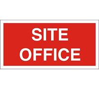Seco Site Office Sign, 200mm x 100mm - 4mm Fluted Board