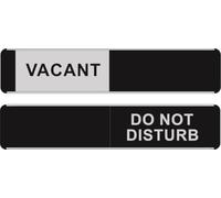 SECO VACANT/DO NOT DISTURB Sliding Door Sign | Office and Meeting Room