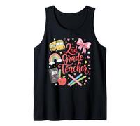 Second 2nd Grade Teacher Back to School 100th Day Last Day Tank Top