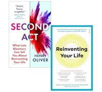 Second Act By Henry Oliver & Reinventing Your Life By Jeffrey E. Young, Janet S. Klosko 2 Books Collection Set