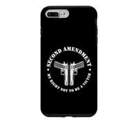 Second Amendment My Right Not To Be A Victim Gun Design Case for iPhone 7 Plus/8 Plus