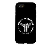 Second Amendment My Right Not To Be A Victim Gun Design Case for iPhone SE (2020) / 7/8
