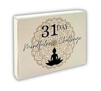 Second Ave 31 Day Mindfulness Challenge Cards Meditation New Year Christmas Xmas Stocking Filler Secret Santa Present