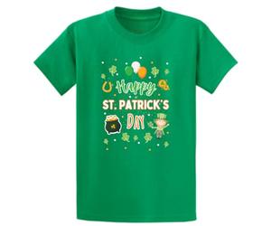 Second Ave Baby/Children's St Patrick's Day Irish Celebration Green T-Shirt T Shirt