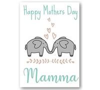 Second Ave Cute Elephant Mamma Mother's Day Card For Mum