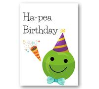 Second Ave Funny Ha-Pea Birthday Pun Joke Happy Birthday Card