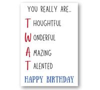 Second Ave Funny Rude You Really Are Joke Happy Birthday Card