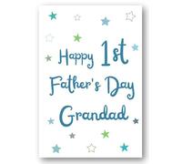 Second Ave Happy First Father's Day Card For Grandad