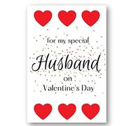 Second Ave Husband Valentine Card For Him Cute Romantic Heart Card - Design 2