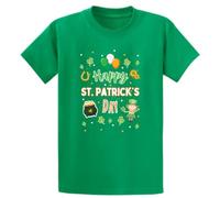 Second Ave Men's Adult's Unisex St Patrick's Day Irish Celebration Green T-Shirt T Shirt