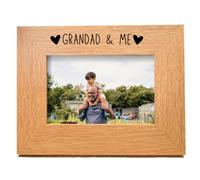 Second Ave Oak 6x4 Landscape Picture Photo Frame Grandad & Me Gift Father's Day