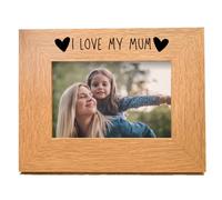 Second Ave Oak 6x4 Landscape Picture Photo Frame I Love My Mum Gift Mother's Day