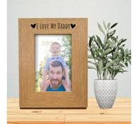 Second Ave Oak 6x4 Portrait Picture Photo Frame I Love My Daddy Gift Birthday Father's Day Christmas