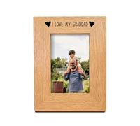 Second Ave Oak 6x4 Portrait Picture Photo Frame I Love My Grandad Gift Father's Day