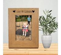 Second Ave Oak 6x4 Portrait Picture Photo Frame I Love My Grandpa Gift Birthday Father's Day Christmas