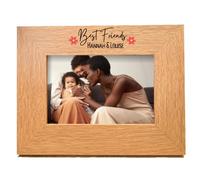Second Ave Personalised Best Friends Oak 6x4 Landscape Picture Photo Frame Gift