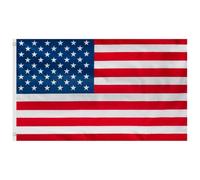 Second Ave USA United States of America Flag 5ft X 3ft Large with Brass Eyelets American National Sports Party Celebration Banner Flag
