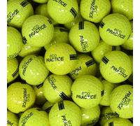 Second Chance Eco Range Golf Balls - 2 Piece Construction, 90 Compression, Standard Golf Balls for Driving Ranges, 12 Yellow Golf Balls