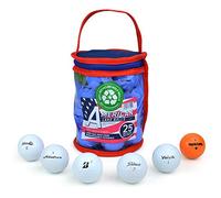 Second Chance Lake Golf Balls with Reuseable Carry Bag - Select 25, 36, 50 or 100 Golf Balls