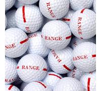 Second Chance Range Golf Balls - 1 Piece Construction, 80 Compression, Standard Golf Balls for Driving Ranges, 100 White Balls