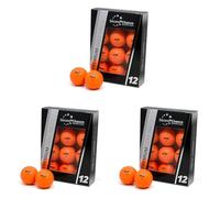 Second Chance Recycled Lake Golf Balls, 36 Pack, Mixed Golf Balls, Ideal for Practice and Play, Golf Ball Assortment, Orange